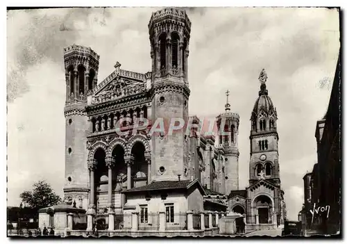 Cartes postales moderne Lyon Basilique ND de Fourviere