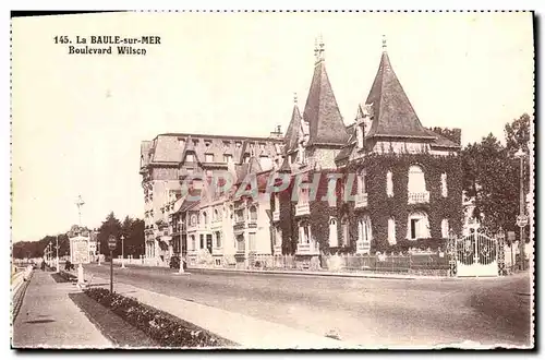 Cartes postales La Baule sur Mer Boulevard Wilson