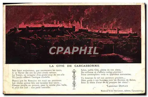 Cartes postales Cite de Carcassonne