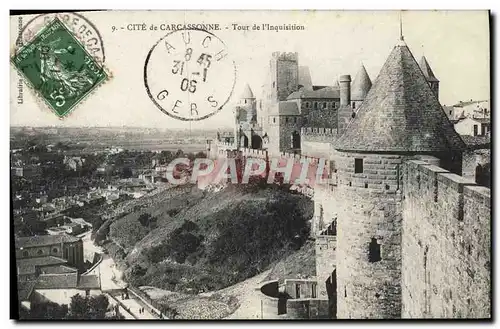 Cartes postales Carcassonne Tour de I&#39Inquisition