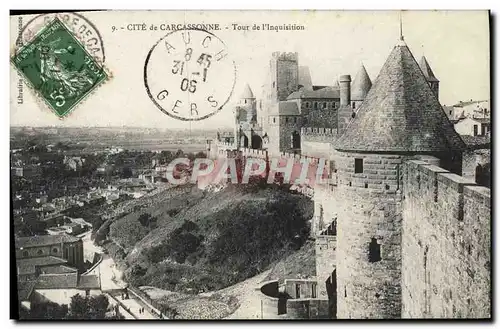Cartes postales Carcassonne Tour de I'Inquisition