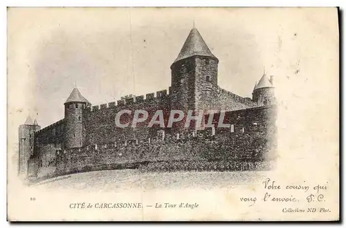 Cartes postales Carcassonne La Tour d&#39Angle