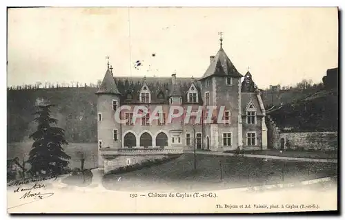Cartes postales Chateau de Caylus