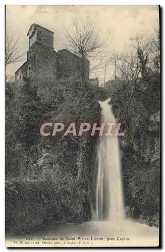 Cartes postales Cascade de Saint Pierre Livron pres Caylus