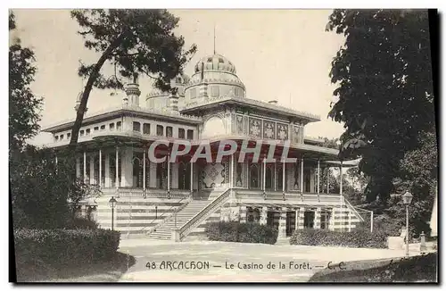 Cartes postales Arcachon Le Casino de la foret