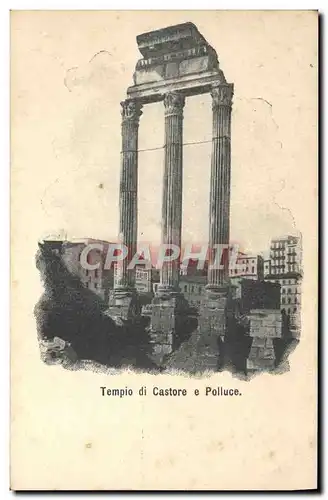 Cartes postales Tempio di Castore e Polluce