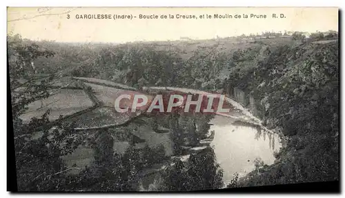 Cartes postales Gargilesse Boucle de la Creuse et le Moulin de la Prune