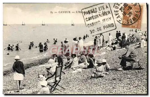 Cartes postales Cayeux L&#39Heure du bain