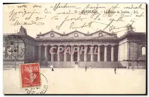 Cartes postales Bordeaux Le Palais de Justice