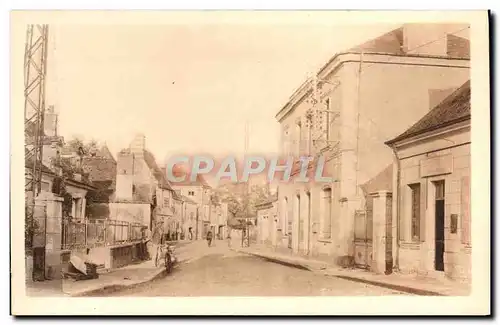 Cartes postales Gizeux La Mairie et la Poste