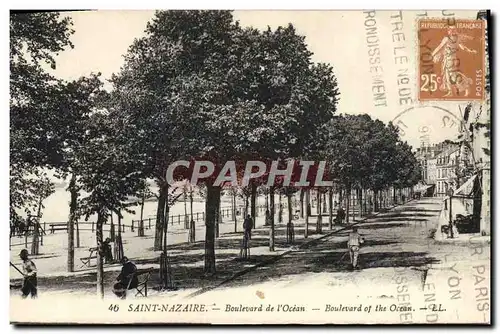 Cartes postales St Nazaire Boulevard de L&#39Ocean