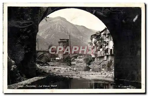 Cartes postales Sospel Le Vieux Pont