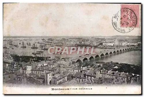 Cartes postales Bordeaux Vue Generale