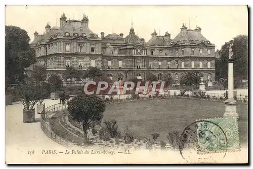 Cartes postales Paris Le Palais du Luxembourg