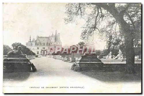 Cartes postales Chateau De Chaumont Publicite Adjudications Ventes immobilieres Rue de Grammont Paris