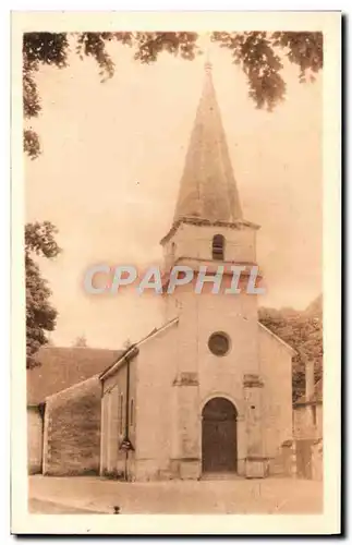 Ansichtskarte AK Gizeux L&#39Eglise