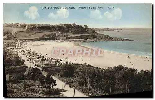 Cartes postales Perros Guirec Plage de Trastraou