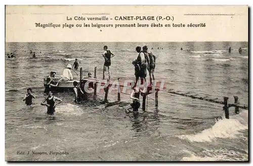 Cartes postales La Cote Vermeille Canet Plage