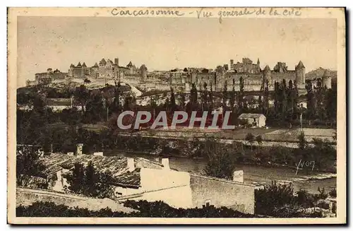 Cartes postales Carcassonne Vue Generale de la Cite