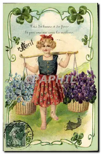 Cartes postales Fantaisie Enfant