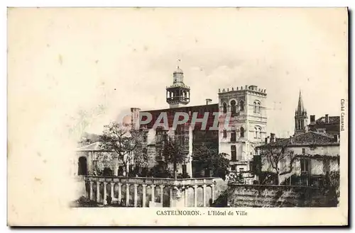 Cartes postales Castelmoron L&#39hotel de ville
