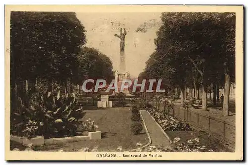 Cartes postales Orleans Boulevard de Verdun