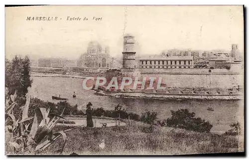 Cartes postales Marseille Entree du Fort