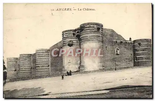 Cartes postales Angers Le Chateau