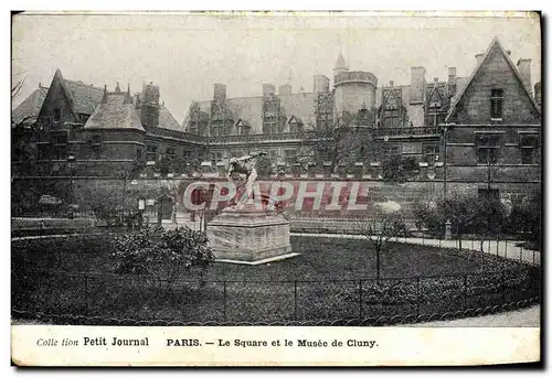 Ansichtskarte AK Paris Le Square et le Musee du Cluny