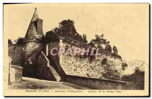 Ansichtskarte AK Beaune Anciennes Fortijications Bastion de la grosse tour