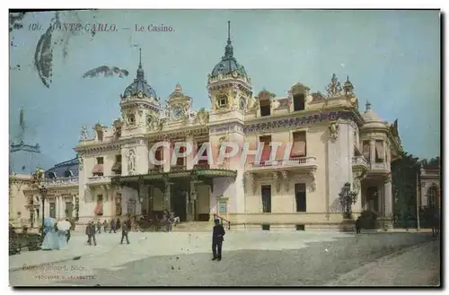 Cartes postales Monte Carlo Le Casino