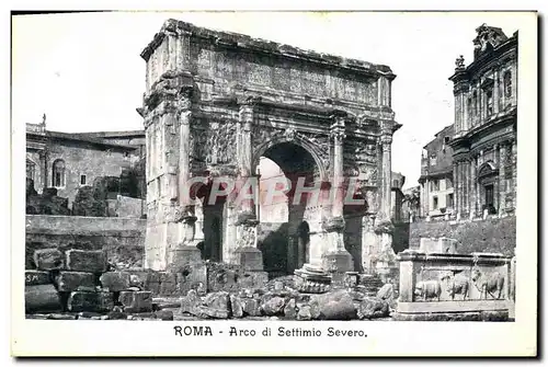 Ansichtskarte AK Roma Arco di Settimio Severo