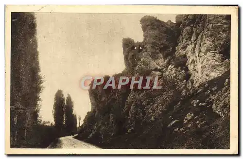 Ansichtskarte AK Le Blanc Route de Fontgombaud