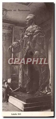 Cartes postales Musee de Bordeaux Louis XVI