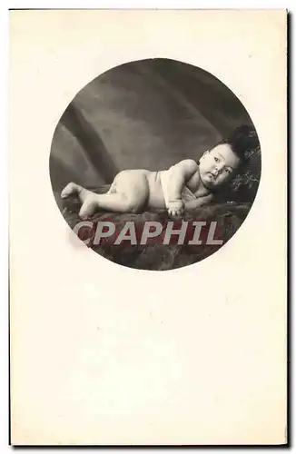 CARTE PHOTO Enfant Bebe