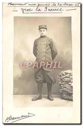 CARTE PHOTO Soldat militaria