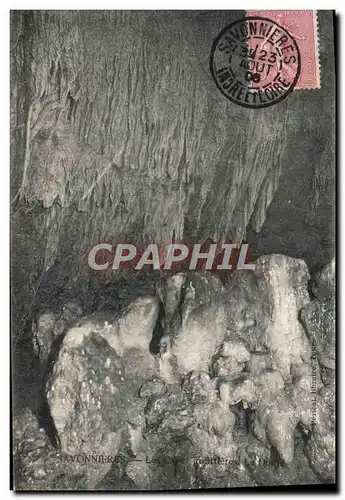 Cartes postales Savonnieres Les caves gouttieres le dome