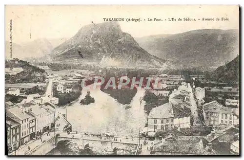 Cartes postales Tarascon Le Pont L&#39lle De Sedour Avenue de Foix