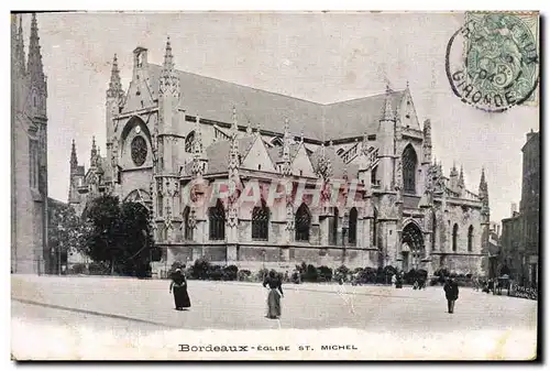 Cartes postales Bordeaux Eglise St Michel