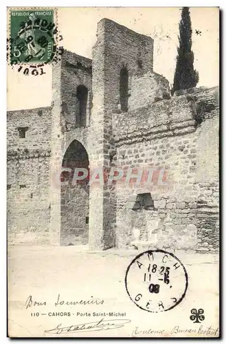 Cartes postales Cahors Porte Saint Michel