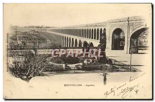 Cartes postales Montpellier Aqueduc