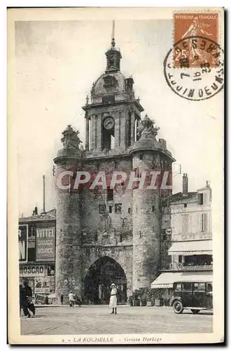 Cartes postales La Rochelle Grose Horloge