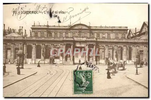 Cartes postales Bordeaux L&#39Hotel De Ville