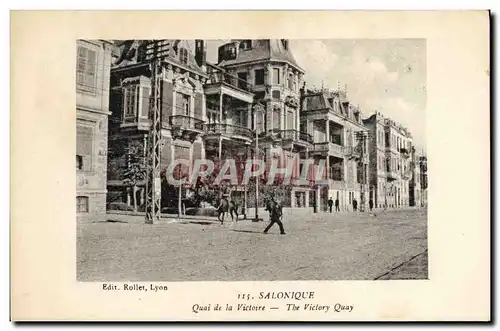 Cartes postales Salonique Quai De La Victoire