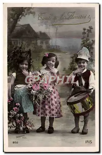 Cartes postales Fantaisie Enfants