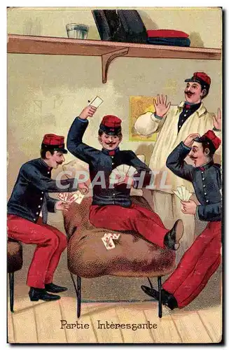 Cartes postales Partie Interessante Militaria