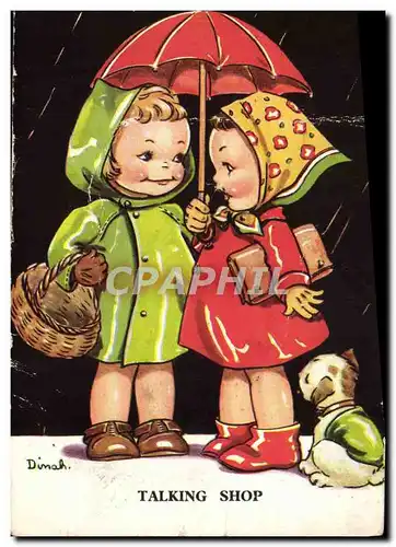 Cartes postales Talking Shop Enfants Chien