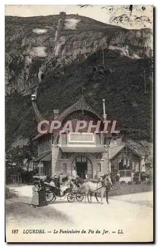 Cartes postales Lourdes Le Funiculaire Du Pic Du Jer