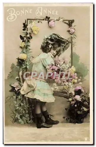 Cartes postales Fantaisie Enfant Bonne Annee