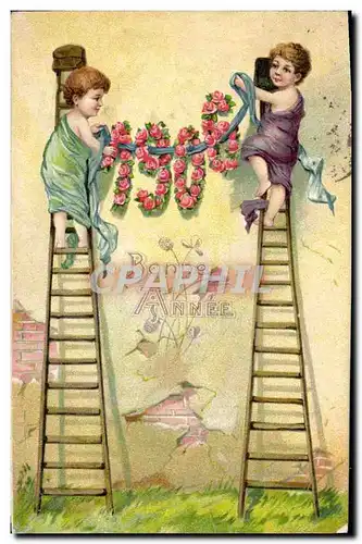 Cartes postales Fantaisie Enfants Annee 1906